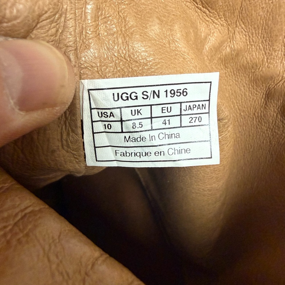 UGG Rosabella Tall Suede Boots. Soze 10 - Picture 7 of 7